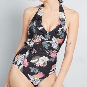 NWT ModCloth Reese One-Piece Swimsuit in Small